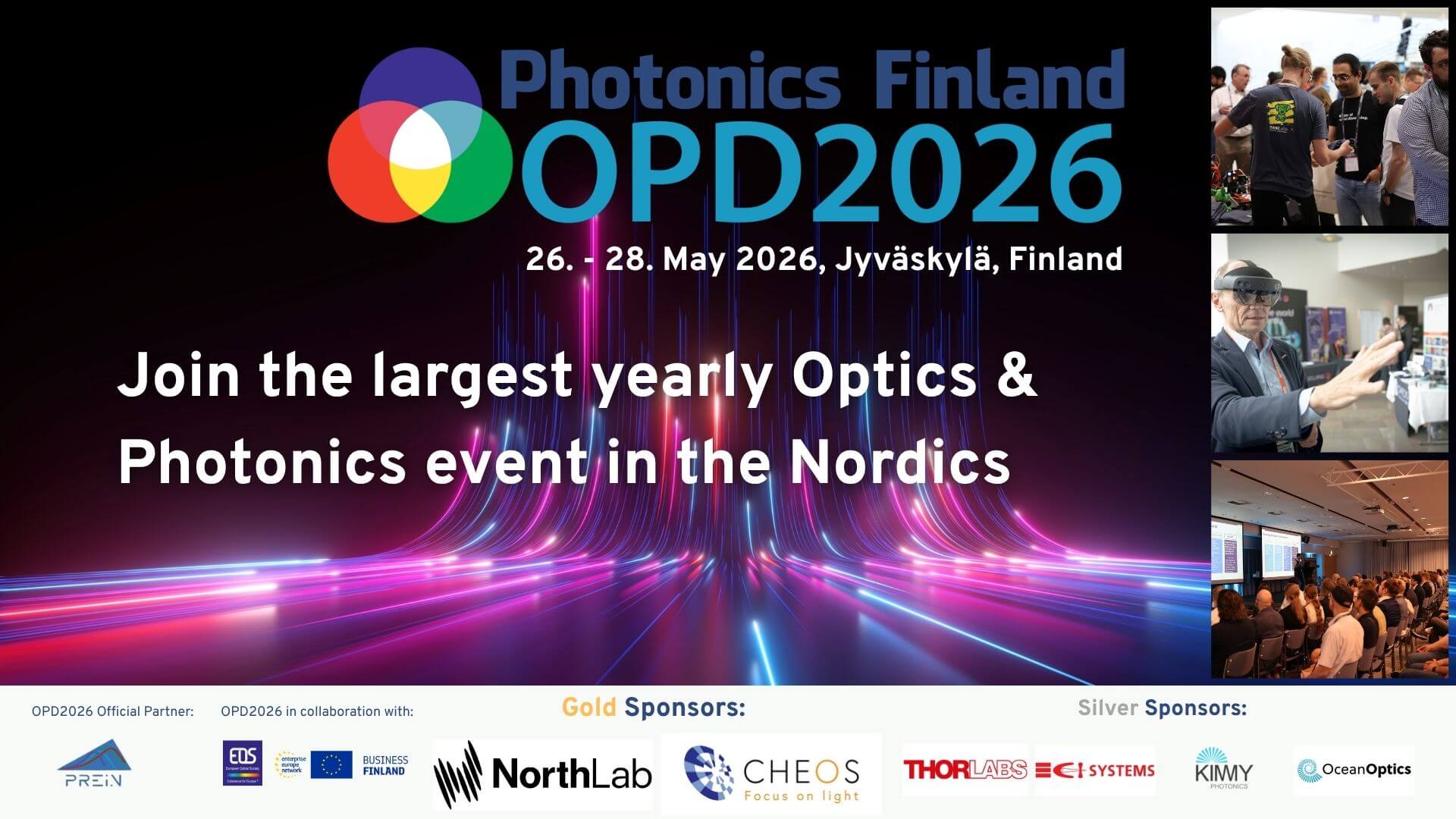 Photonics Finland OPD2026 Event Info